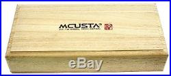 MCUSTA LMC-1204D (Butterfly), Damascus, Cocobo, Limited edition! Folding knife