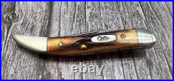 MINT Case XX USA 2008 Stag 510096 DAM Tiny Toothpick Knife Raindrop Damascus
