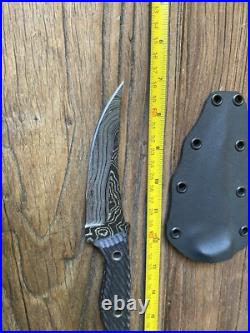 McGlaun Designs Black Damascus Clever Girl SMKW Exclusive