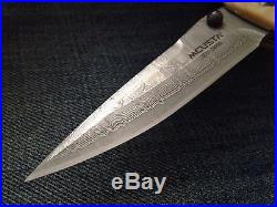 Mcusta Damascus Steel folding Knife Seki Japan
