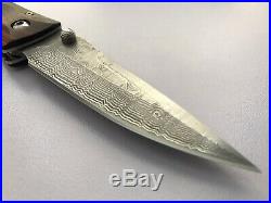 Mcusta MC-0122DR Damascus blade folding knife Seki-Japan