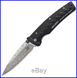 Mcusta Mcu161d Tsuchi Black Damascus Folding Knife