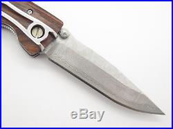 Mcusta Seki Japan Basic Mc-0014dr Rosewood Vg-10 Damascus Folding Pocket Knife