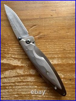 Mcusta Seki Japan Discontinued Kasumi MC-31D Damascus Folding Pocket Knife