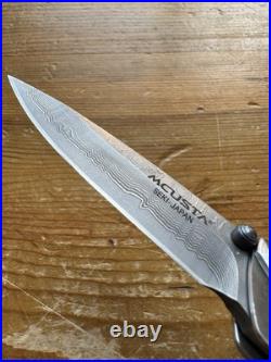 Mcusta Seki Japan Discontinued Kasumi MC-31D Damascus Folding Pocket Knife