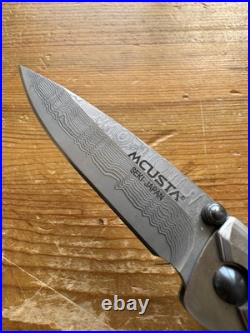 Mcusta Seki Japan Discontinued Kasumi MC-31D Damascus Folding Pocket Knife