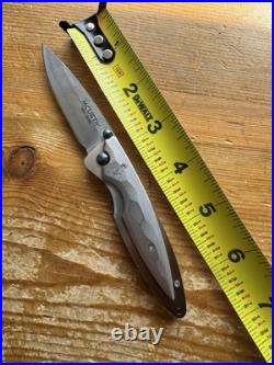 Mcusta Seki Japan Discontinued Kasumi MC-31D Damascus Folding Pocket Knife