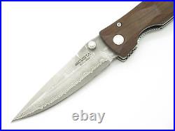 Mcusta Seki Japan MC-125D Tactility Elite Ironwood Damascus Folding Pocket Knife