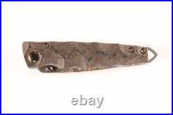 Mcusta Seki Japan MC-34RD 25th Anniversary Mokume Damascus Folding Pocket Knife