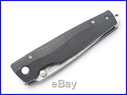 Mcusta Seki Japan Mc-0052d Micarta & Vg-10 Damascus Small Folding Pocket Knife