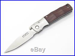 Mcusta Seki Japan Mc-0145r Vg-10 Rosewood Bamboo Damascus Folding Pocket Knife