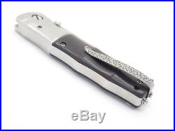 Mcusta Seki Japan Mc-0146 Vg-10 Ebony Bamboo Damascus Gent Folding Pocket Knife