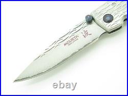 Mcusta Seki Japan Nami MC-0111D VG-10 Damascus Framelock Folding Pocket Knife