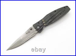 Mcusta Seki Japan Nobunaga MC-181D Micarta & VG-10 Damascus Folding Pocket Knife