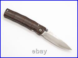 Mcusta Seki Japan Shinra Emotion MC-74DI Damascus Folding Pocket Knife No Clip