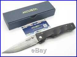 Mcusta Seki Japan Tactility Elite Mc-0121d Micarta Vg-10 Damascus Folding Knife
