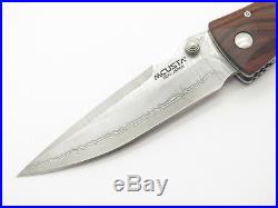 Mcusta Seki Japan Tactility Elite Mc-122dr Rosewood Vg-10 Damascus Folding Knife