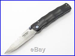 Mcusta Seki Japan Take Mc-76d Bamboo Ebony Vg-10 Damascus Folding Pocket Knife