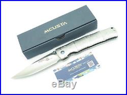 Mcusta Seki Japan Takeri Mc-202 Vg-10 Damascus Bamboo Folding Pocket Knife