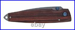 Mcusta Seki Japan Tsuchi MC-77DR Damascus Folding Pocket Knife
