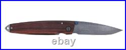 Mcusta Seki Japan Tsuchi MC-77DR Damascus Folding Pocket Knife