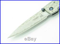Mcusta Seki Japan Tsuchi Mc-114d Large Vg-10 Damascus Folding Pocket Knife