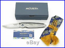 Mcusta Seki Japan Tsuchi Mc-34d Vg-10 Damascus Gentleman Folding Pocket Knife