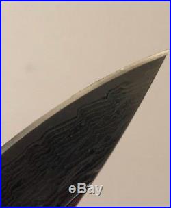 Mcusta Seki Japan Wave MC-0012D VG 10 Damascus Framelock Folding Knife