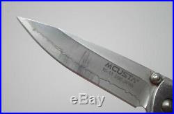 Mcusta Seki Japan Yoroi MC-37C VG-10 San Mai Damascus Small Folding Pocket Knife
