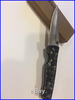 Mcusta Tactility 33 Layer Nickel Damascus 4.5 Closed Folding Knife