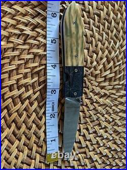 Michael J. Smith Knives Custom left hand Folding gent's Knife RARE