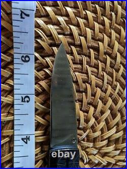 Michael J. Smith Knives Custom left hand Folding gent's Knife RARE