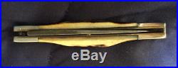 Minty Vintage CASE XX USA 51405L D (Damascus) 1989 STAG lockback folding knife