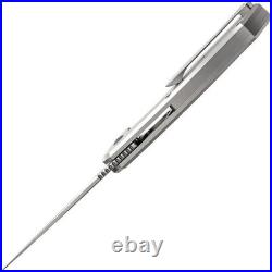 NEW Kansept Knives Havorn Folding Knife 3.5 Damascus Steel Blade Titanium/CF