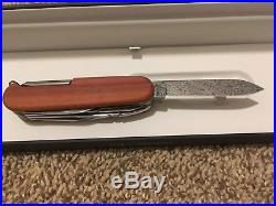 NEW! Victorinox Deluxe Tinker Limited Edition 2018 Damast Damascus Folding Knife