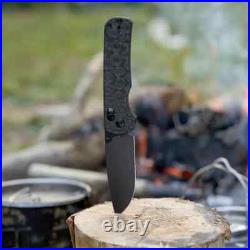 NEWOKNIFE Rubato 4 Folding Knife, CPM-S35VN, 3.04 Damascus Carbon Fiber LTD