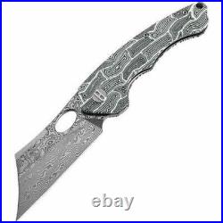 New Bestech Knives Skirmish Linerlock Damascus Folding Poket Knife BL07A