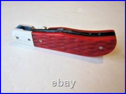 New Damascus Liner Lock Pocket Knife Folder by Elenbaas Jake
