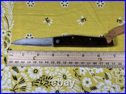 New Ohta, Hiroaki Custom Friction Folder Pocket Knife San Mai Damascus Blade