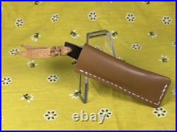 New Ohta, Hiroaki Custom Friction Folder Pocket Knife San Mai Damascus Blade