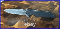 New in Box Kershaw Skyline Damascus Liner Lock Knife 1760DAM Vintage Rare