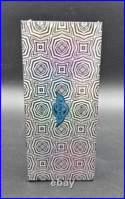 Oknife AION Zirconium Damascus Folding Pocket Knife Limited Release Very Rare