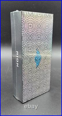 Oknife AION Zirconium Damascus Folding Pocket Knife Limited Release Very Rare