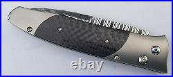 Original William Henry B30 Tcw Auto Damascus Folding Pocket Knife Unused & Box