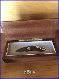 Orvis Damascus Fold Knife, Collector