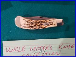PJ's Top Shelf Knife Collection from Uncle Les-Case Saddlehorn Damascus
