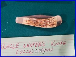 PJ's Top Shelf Knife Collection from Uncle Les-Case Saddlehorn Damascus