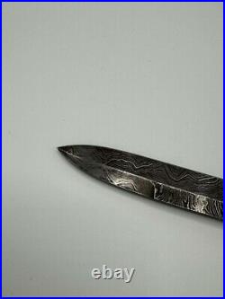 Parker Cut Co. 25/100 Japan Folding Bowie Damascus