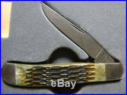 Parker Edwards Damascus folding trapper knife the Alabama Knife Factory