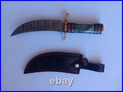 Pirate demascus knife one of a kind